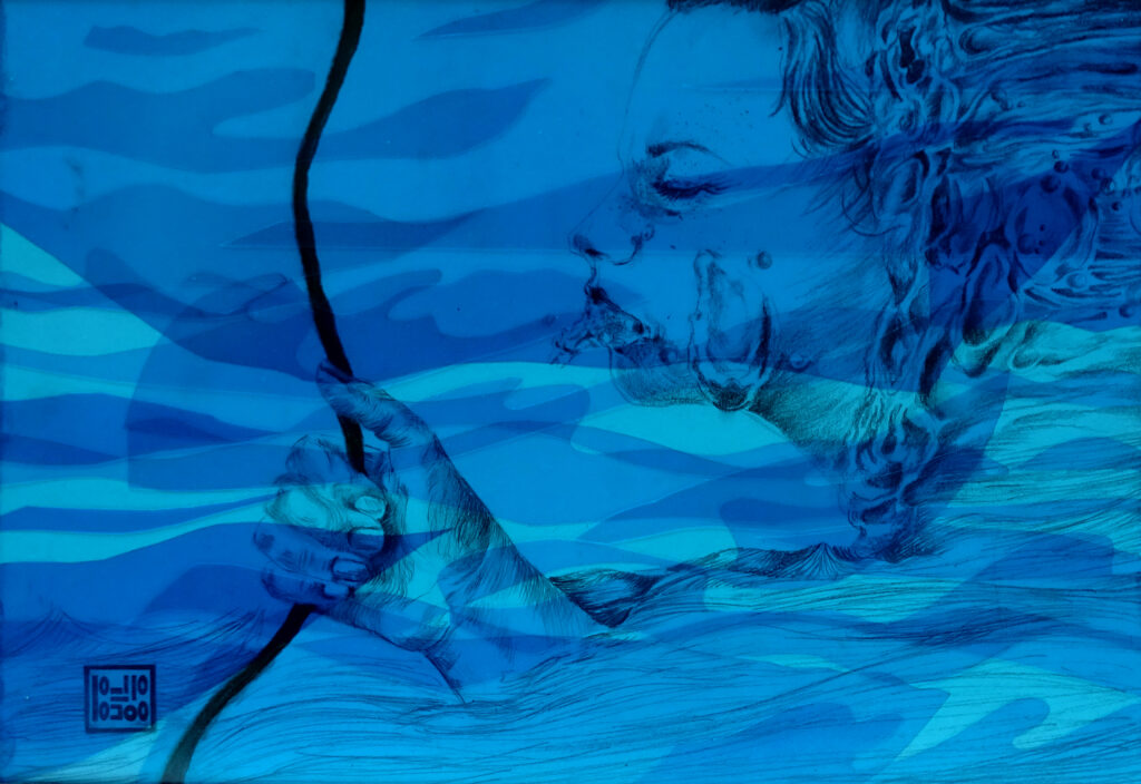 Size: 34*24 / Mixed Media